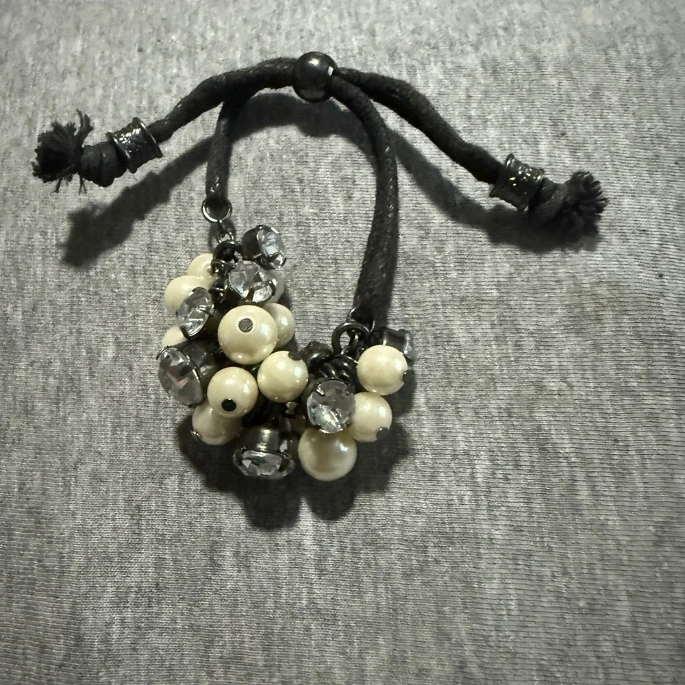 Pearl and Crystal Bracelet